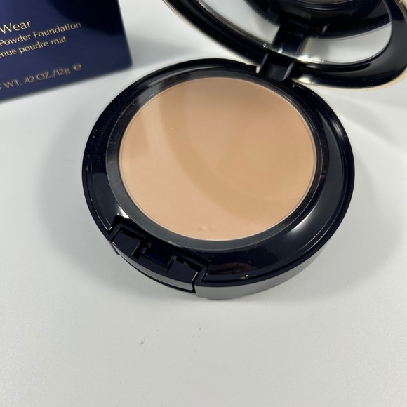 Estee Lauder Double Wear Matte Powder Foundation 3C2 Pebble Discontinued - Picture 2 of 5